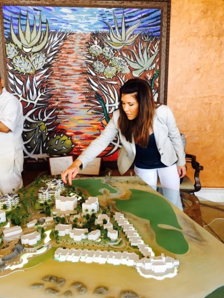 The Residences at Las Ventanas Hand Built Scale Model Has Arrived!