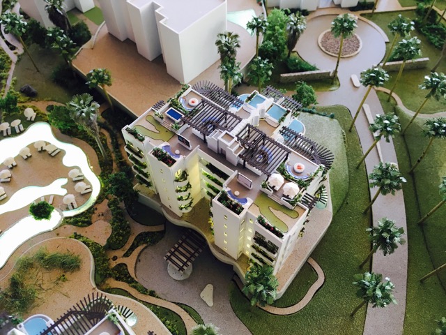 The Residences at Las Ventanas Hand Built Scale Model Has Arrived!