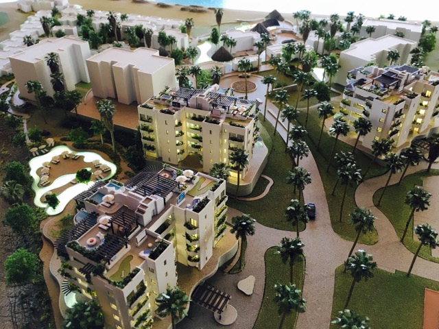 The Residences at Las Ventanas Hand Built Scale Model Has Arrived!